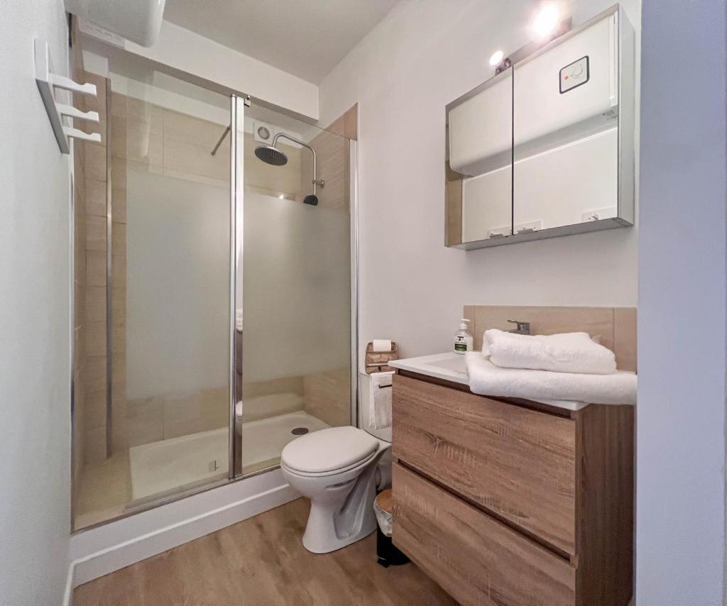 Appartement Vue Mer Parking Prive Place Med Canet Exterior foto
